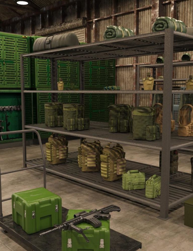 Desire FX 3d models | FG Military Warehouse