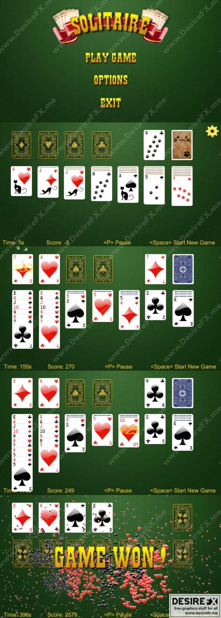 Desire FX 3d models | Klondike Solitaire