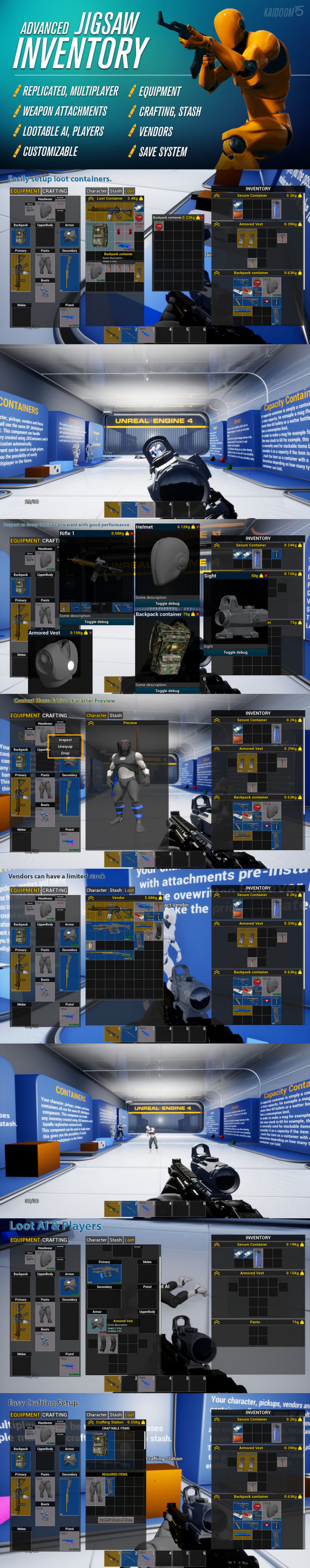 Desire FX 3d models Advanced Jigsaw Inventory System