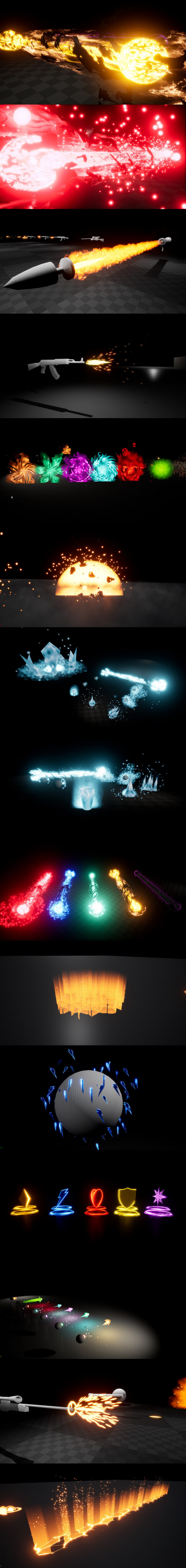 Desire FX 3d models | Niagara Mega VFX Pack
