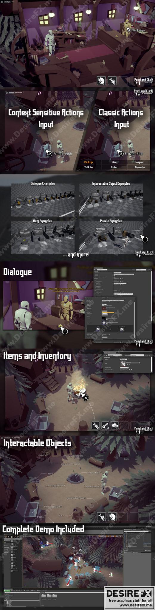 Point And Click Rabbit Desire FX 3d models | Point and Click Adventure Toolkit