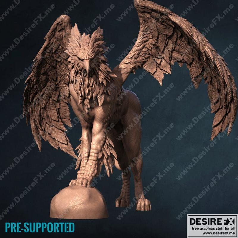 Desire FX 3d models | Print My Minis – Hippogriff – 3D Print Model STL