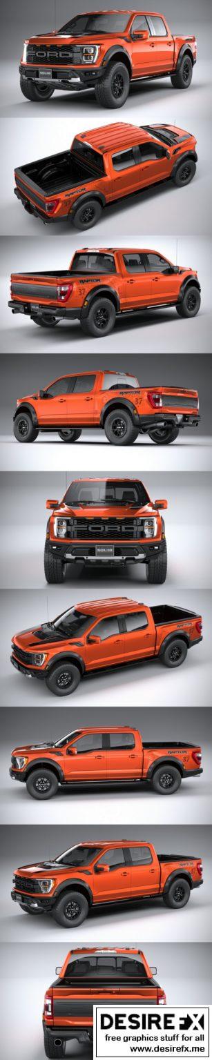 Desire FX 3d models | Ford F150 Raptor 2021 3D Model