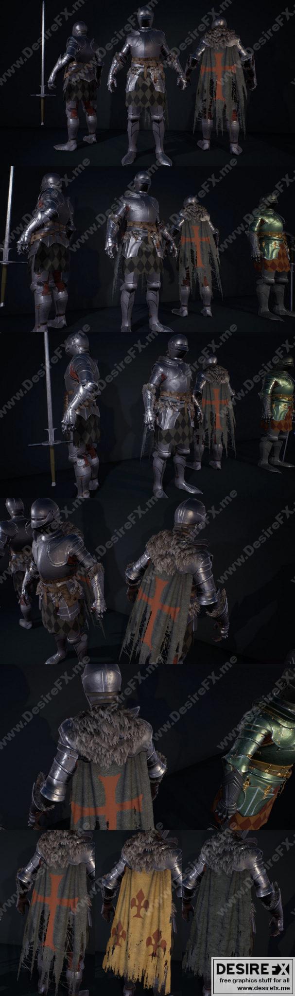 Desire FX 3d models | Gothic Knight