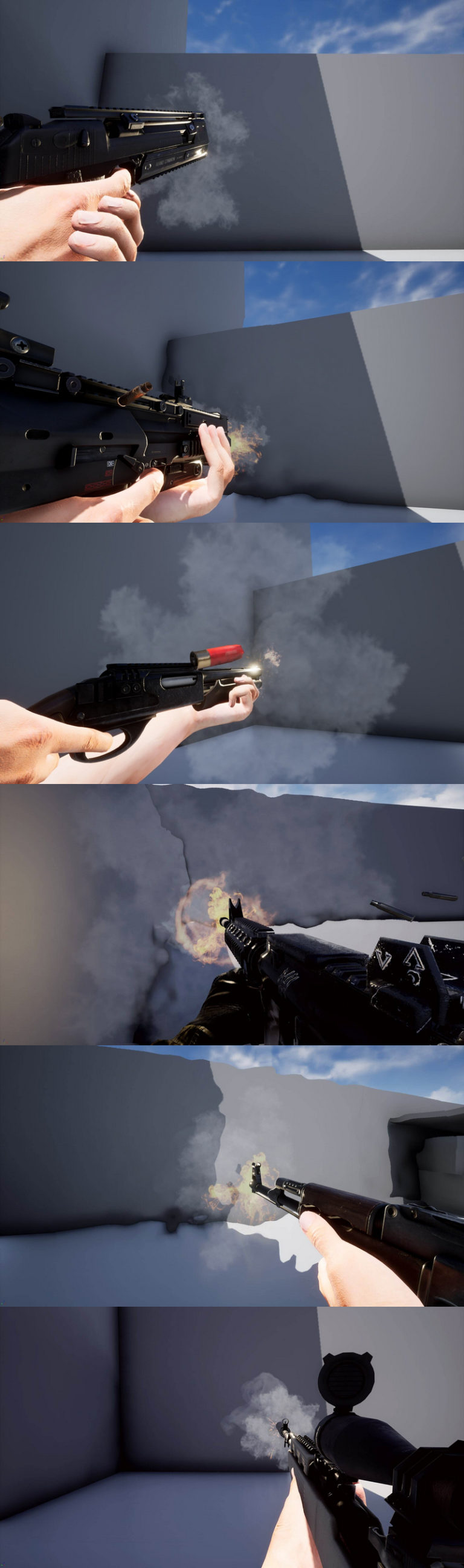 Desire FX 3d models | Niagara Muzzle Flash & Ejection VFX