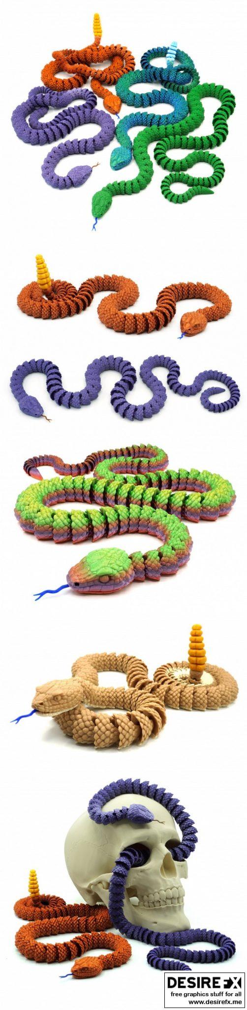 Model Magic Rattlesnake Desire FX 3d models | Snake and Rattlesnake – 3D Print Model