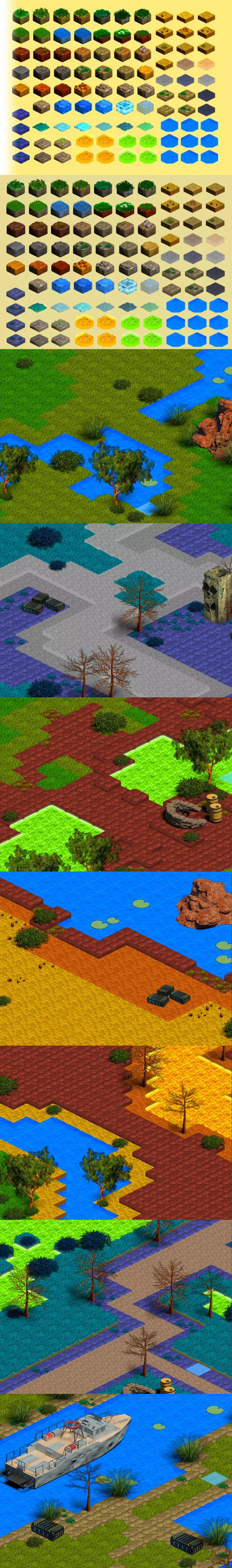 Desire FX 3d models | 2D Isometric Tiles 2 v1.0