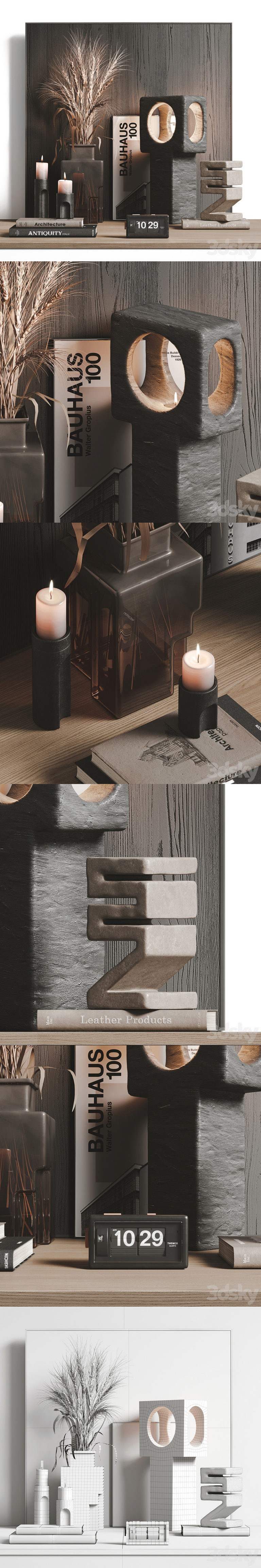 Desire FX 3d models | Dark Decor Set – 3D Model