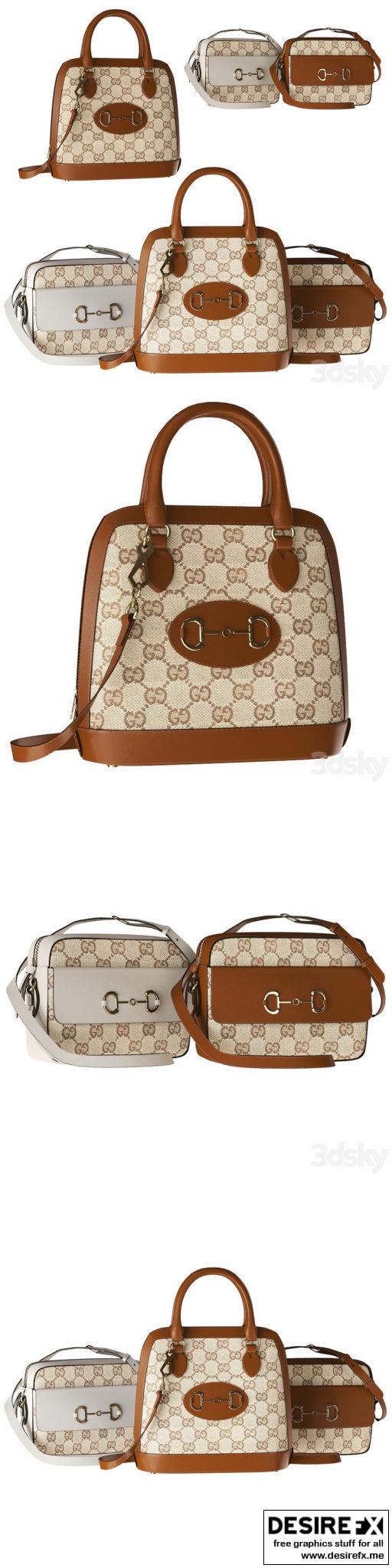 Desire FX 3d models | Gucci Set Bags 3 – 3D Model