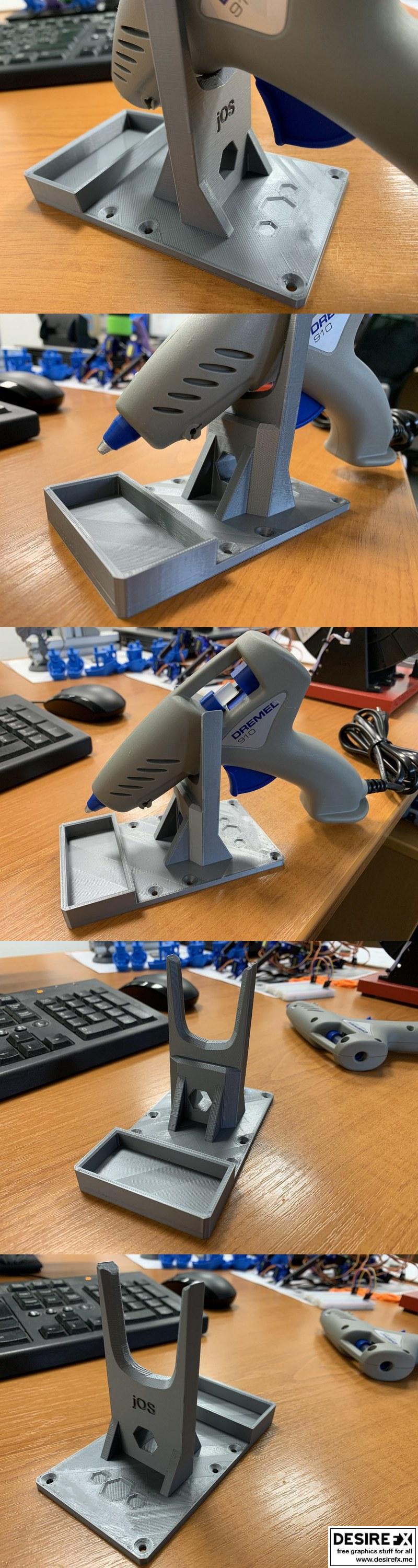 Hot Glue Gun Stand by JEP, Download free STL model