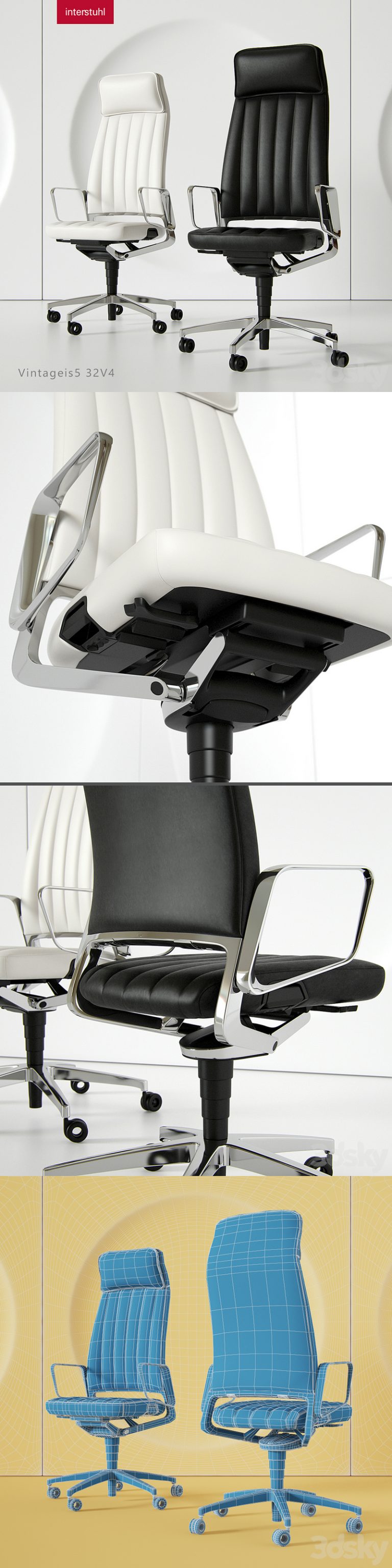 Desire FX 3d models | Office Chair Vintage – 3D Model