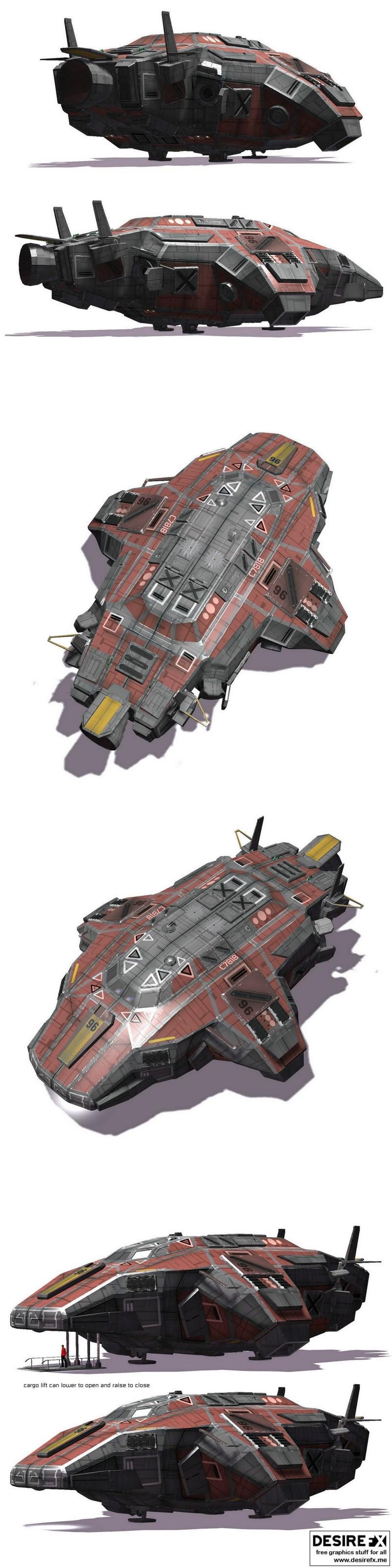 Desire FX 3d models | Tug Ship