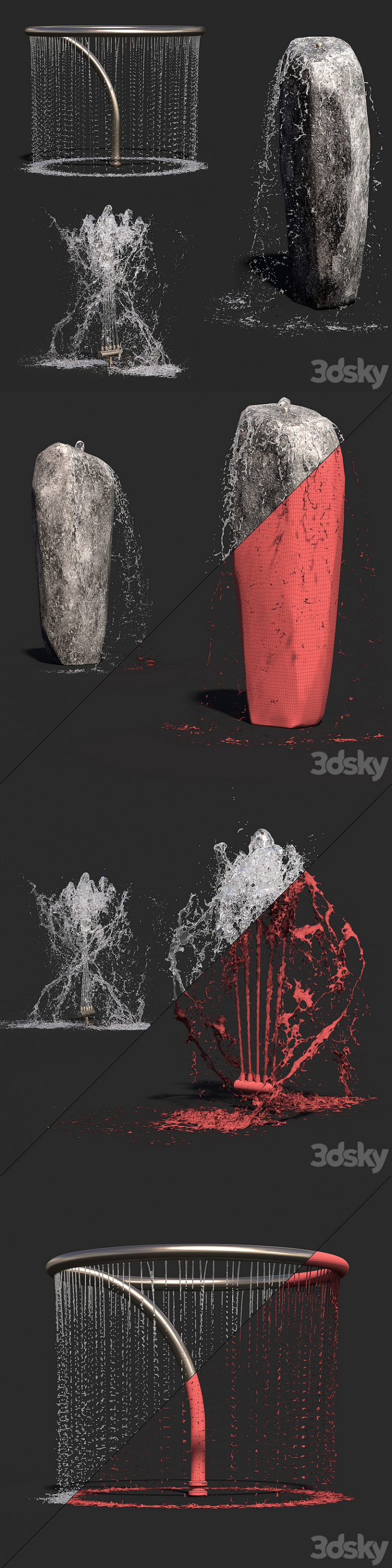 Desire FX 3d models | Water Collection 3 – 3D Model