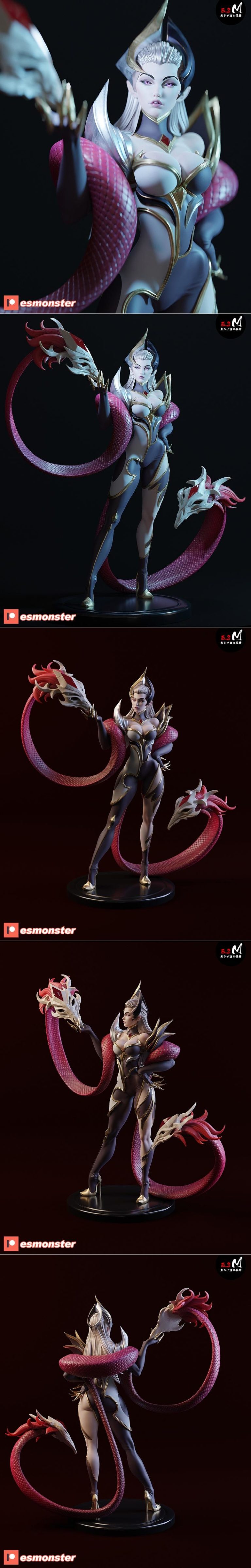 Desire FX 3d models | Coven Evelynn – E.S Monster – 3D Print Model STL