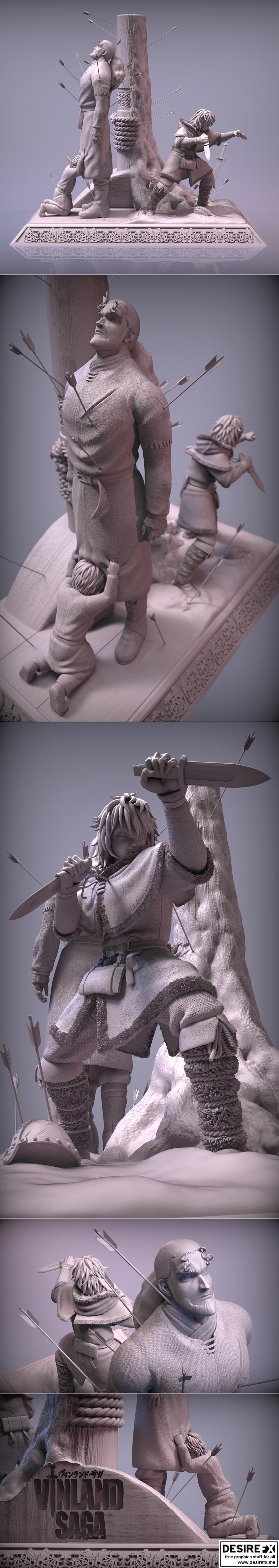 Desire FX 3d models | Death of Thors Viland saga fan art – 3D Print ...