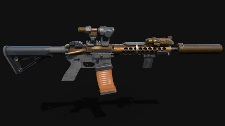Desire FX 3d models | M4 Carbine Custom