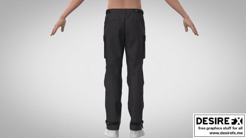 Cargo-pants 3D models - Sketchfab