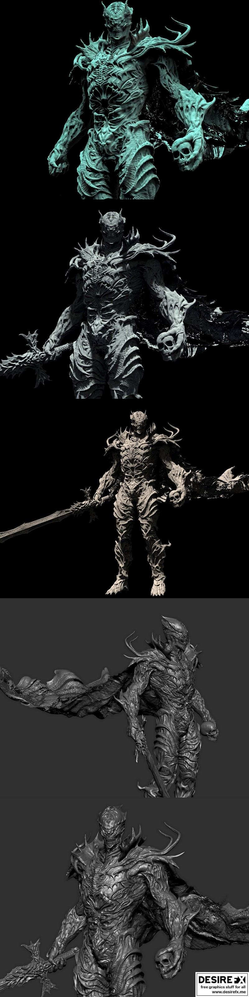 Desire FX 3d models | Demon creature 3D print model