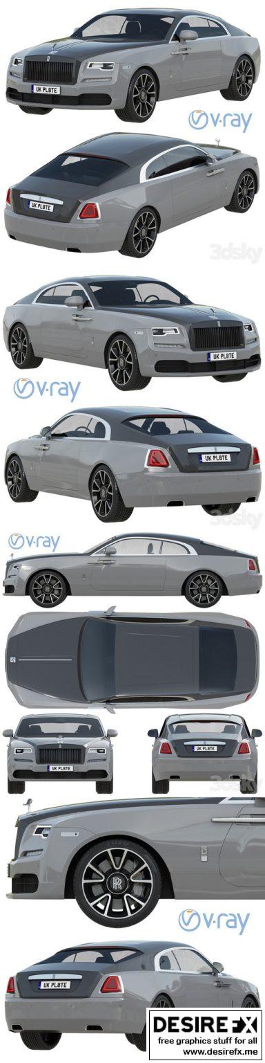 Desire FX 3d models | Rolls-Royce Wraith – 3D Model