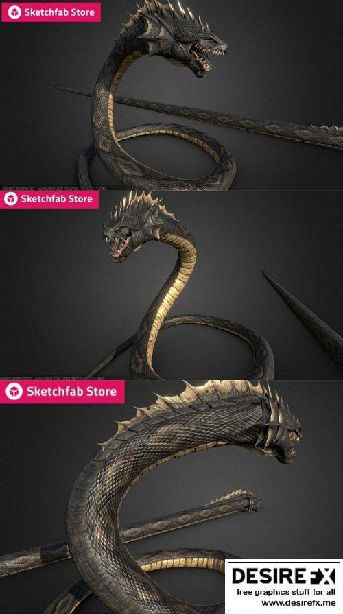 Snakes 3D models - Sketchfab