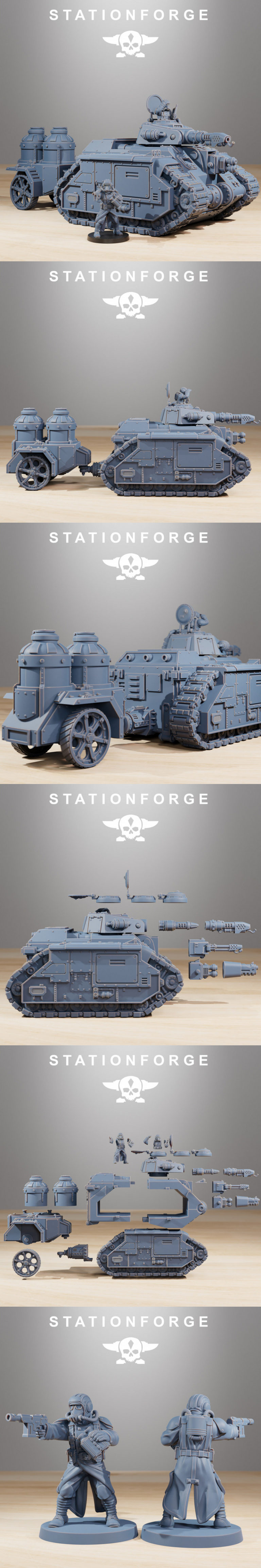 Desire FX 3d models | Station Forge – GrimGuard Flame Tank – 3D Print ...