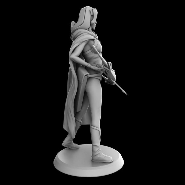 Desire FX 3d models | Dota 2 Anime Series Mirana 3D print model