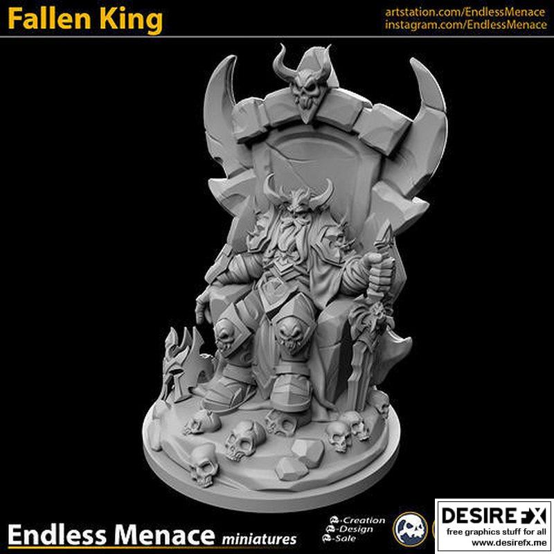 Fallen King Rage Model Desire FX 3d models | Fallen King 3D print model