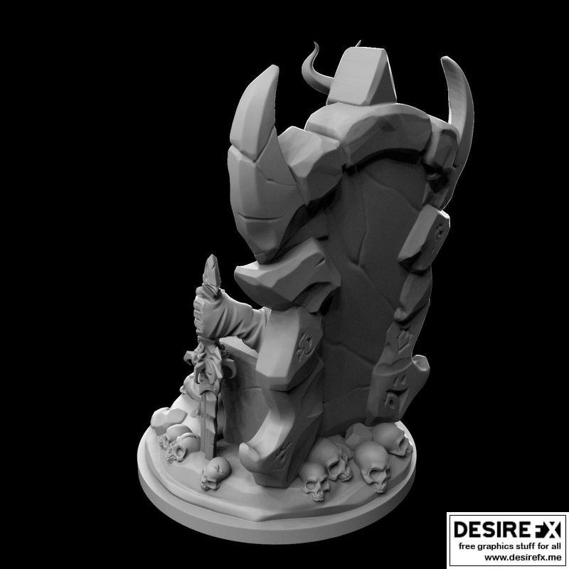 Fallen King Rage Model Desire FX 3d models | Fallen King 3D print model