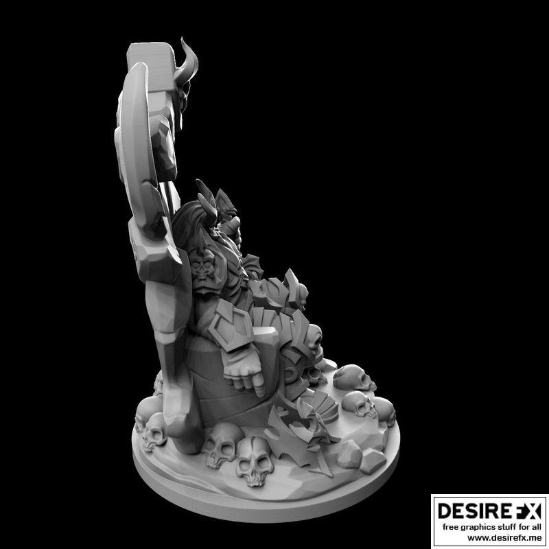 Fallen King Rage Model Desire FX 3d models | Fallen King 3D print model