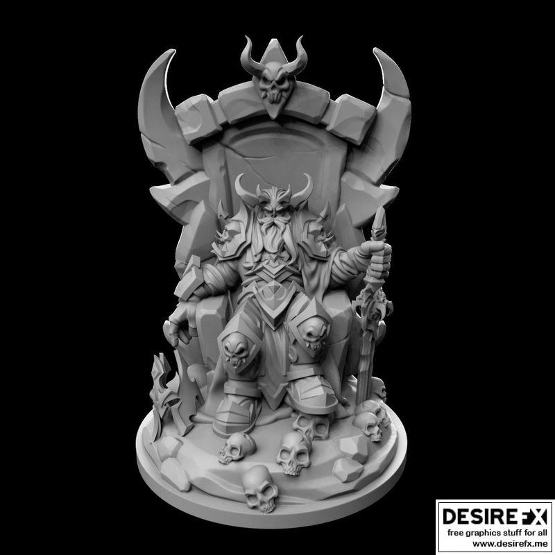 Fallen King Rage Model Desire FX 3d models | Fallen King 3D print model