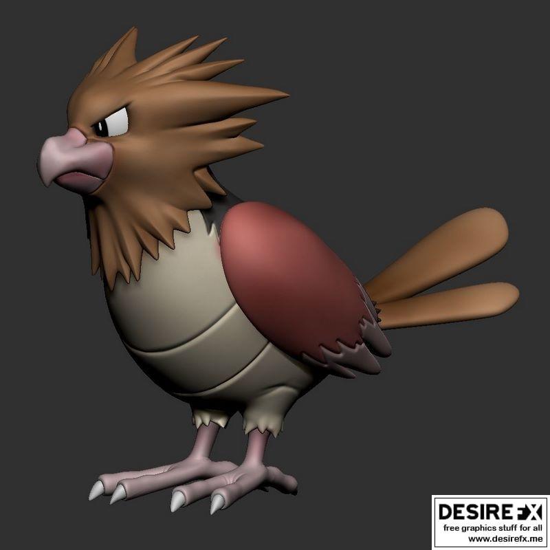 Pokemon Farfetch'd 3D print model