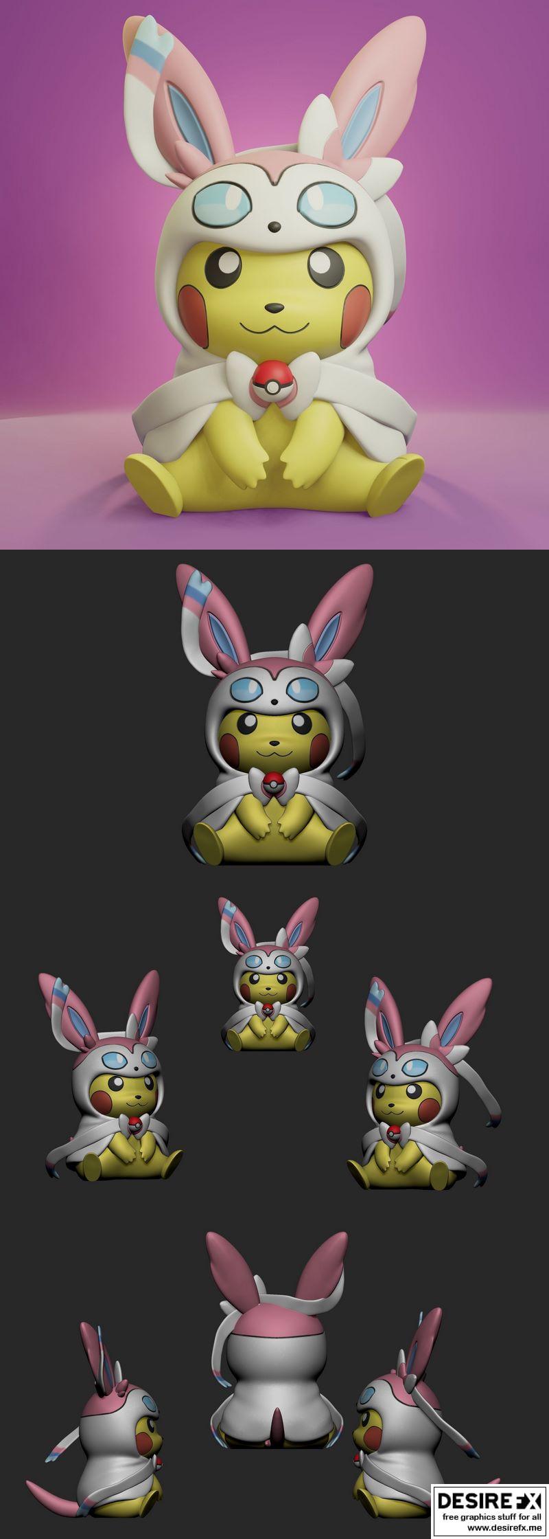 Desire FX 3d models  Pokemon Toxel Evolution Pack – 3D Print Model STL