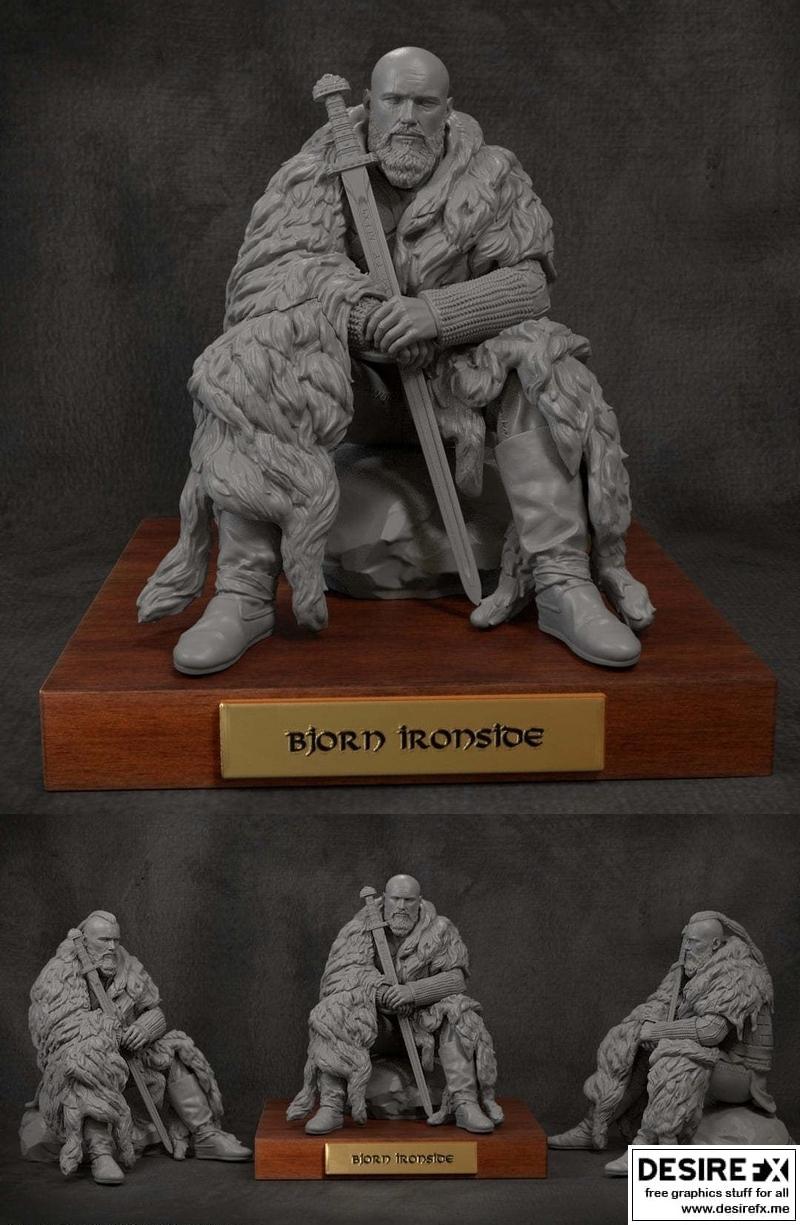 Bjorn Ironside horse VIKINGS - STL 3D print files