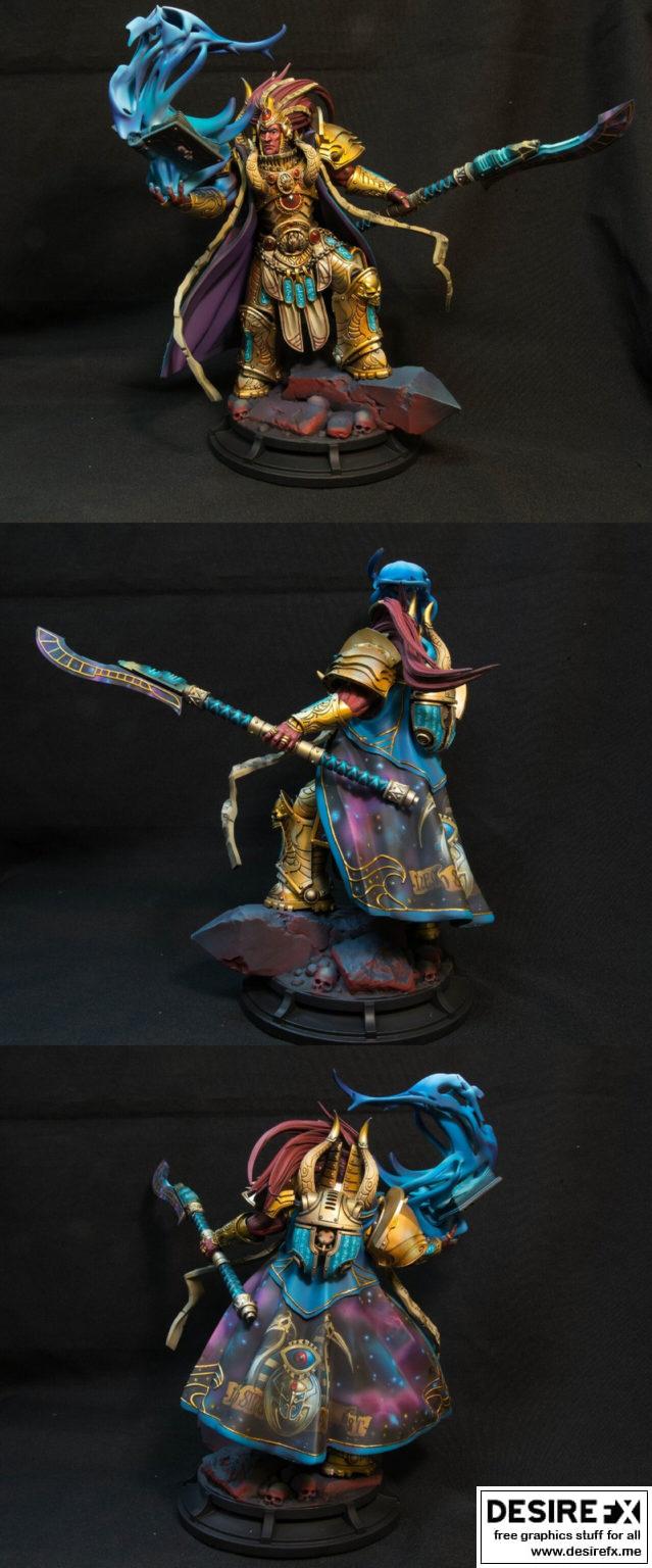 Desire FX 3d Models Magnus The Red Primarch Of The Thousand Sons 