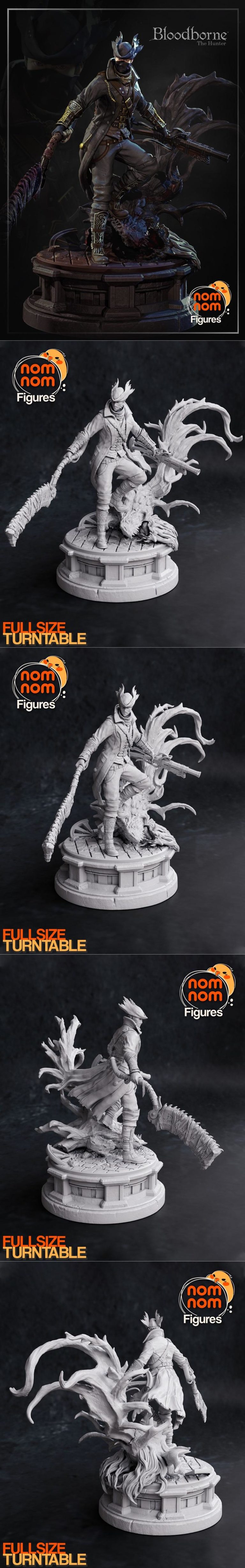 Desire FX 3d models | Hunter – Bloodborne – 3D Print Model STL