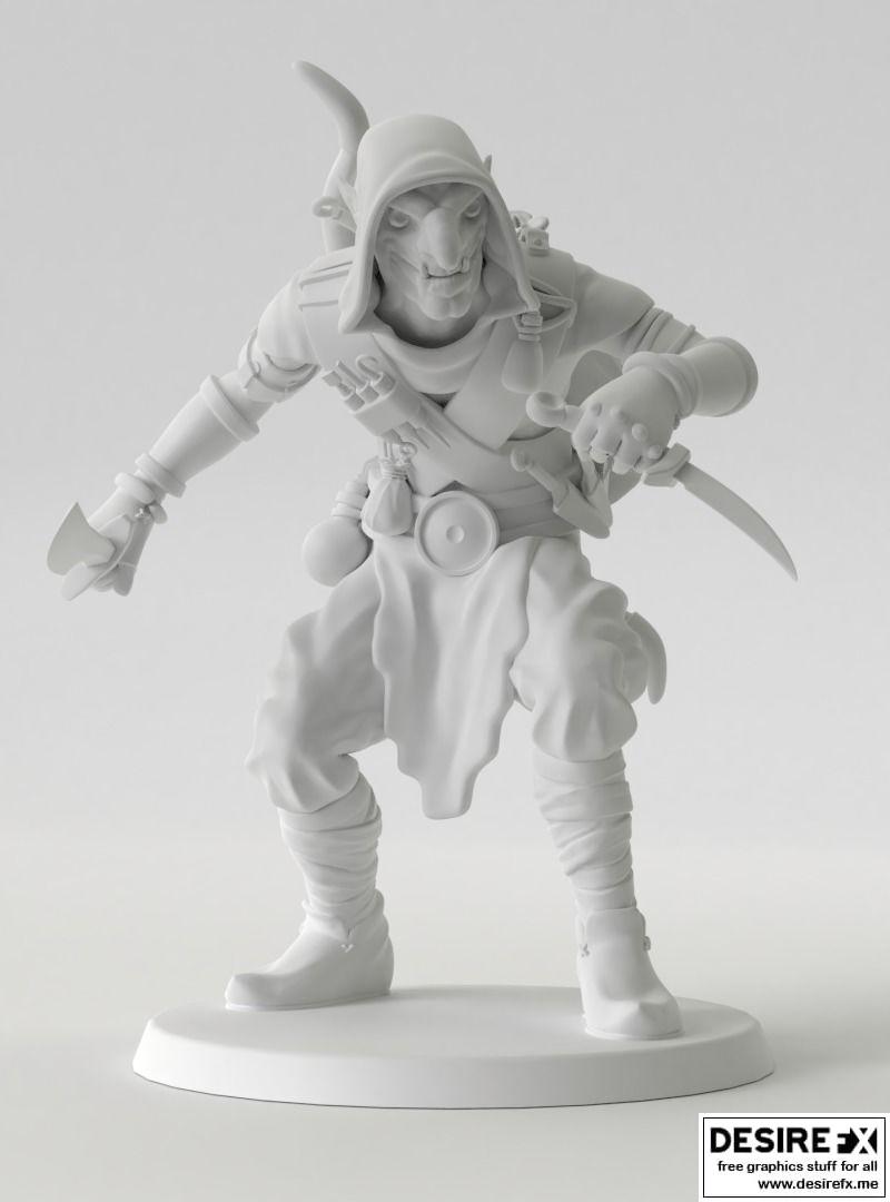 Desire FX 3d models | Goblin rogue 3D print model