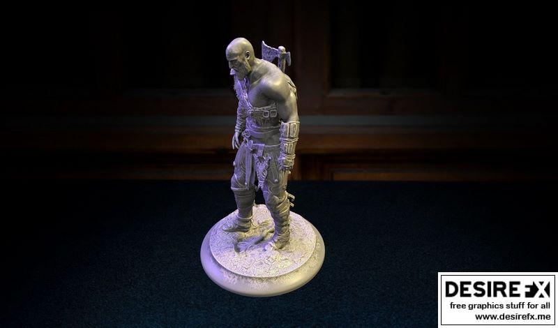 Desire FX 3d models  Thor – God Of War Ragnarok FanArt – 3D Print