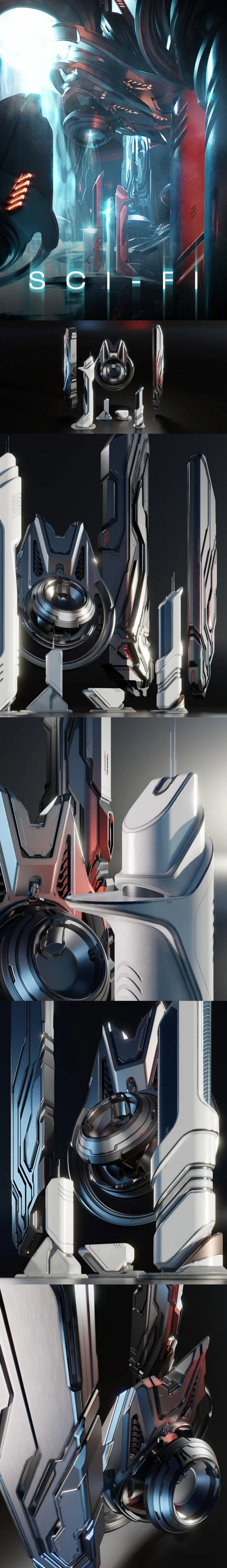 Desire FX 3d models | Asset Smash – Micro-Kit Sci-Fi and Micro-Kit Fantasy
