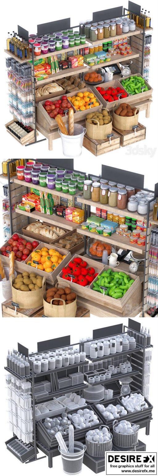Desire FX 3d models | JC Grocery Store 7