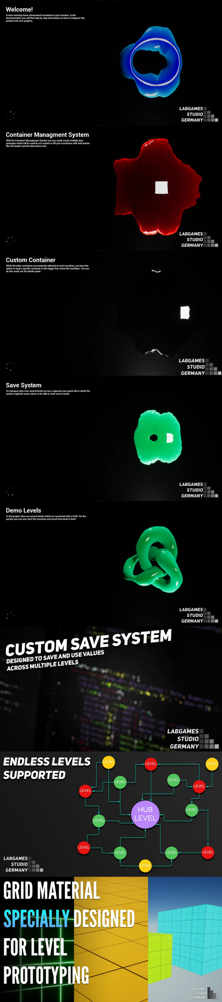 Desire FX 3d models | Level Transition System