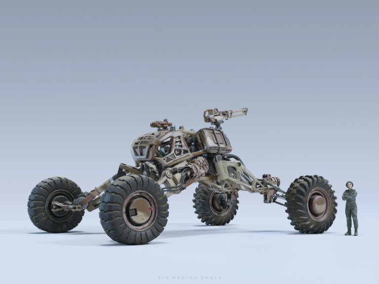 Desire FX 3d models | Mech Squad Collection – BigMediumSmall