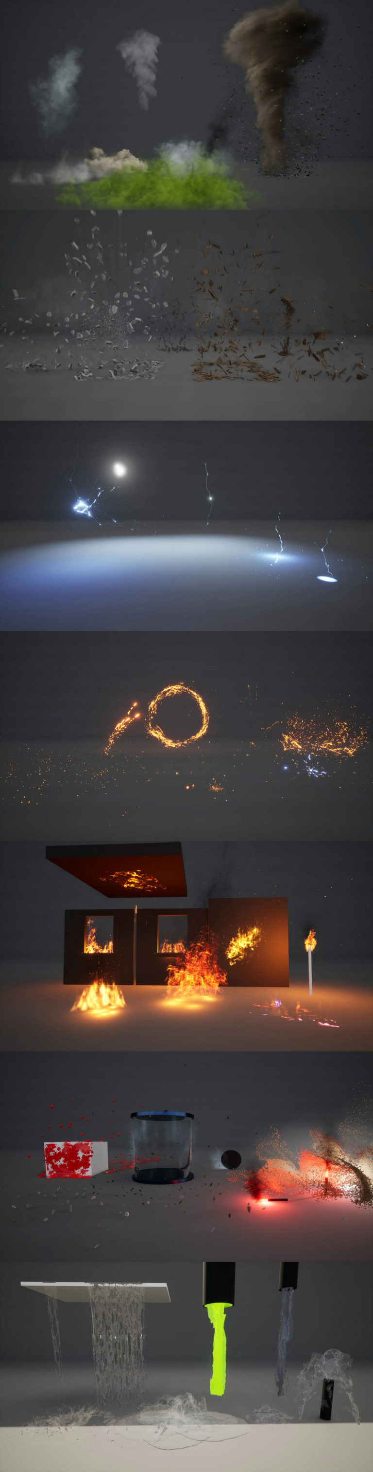 Desire FX 3d models | Niagara Realistic Starter VFX Pack 2