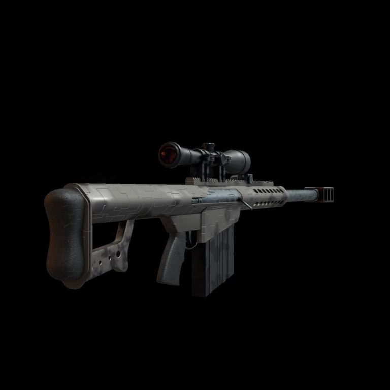 Desire FX 3d models | BARETT M82A1 MODEL