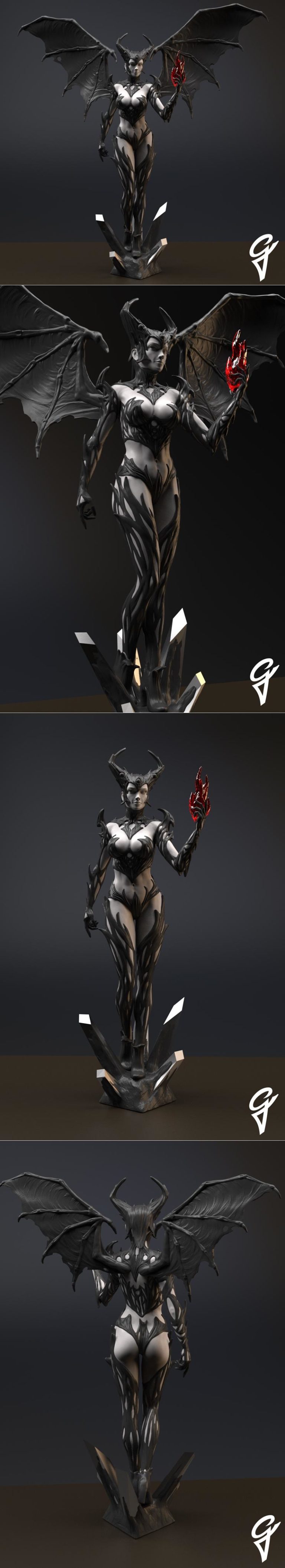 Desire FX 3d models | Diqual Queen of Pain – Gsculpt Art – 3D Print ...