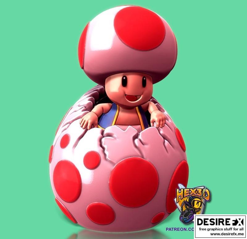 3D model (stl) Super Mario Odyssey 2