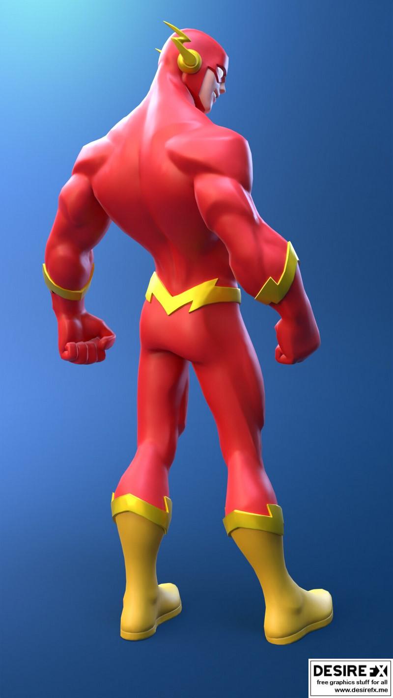 Desire FX 3d models | The Flash Multiversus Fanart