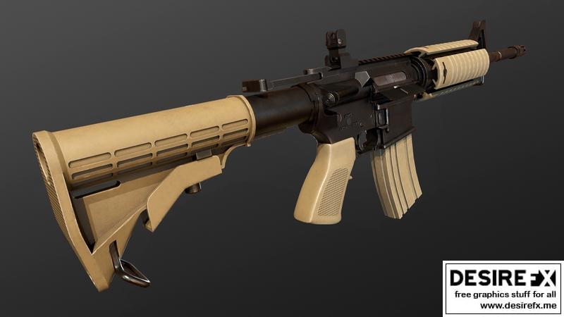 Desire FX 3d models | M4 high quality game ready model