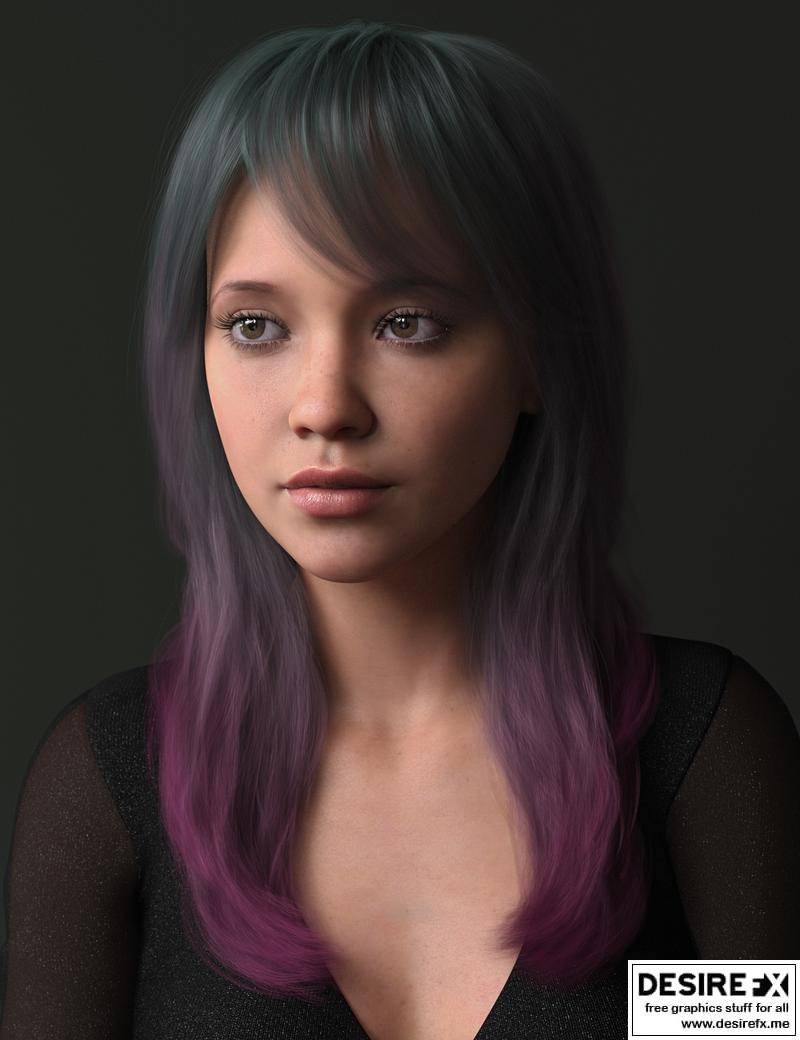 Desire FX 3d models | Layered Winter Style Hair Color Expansion