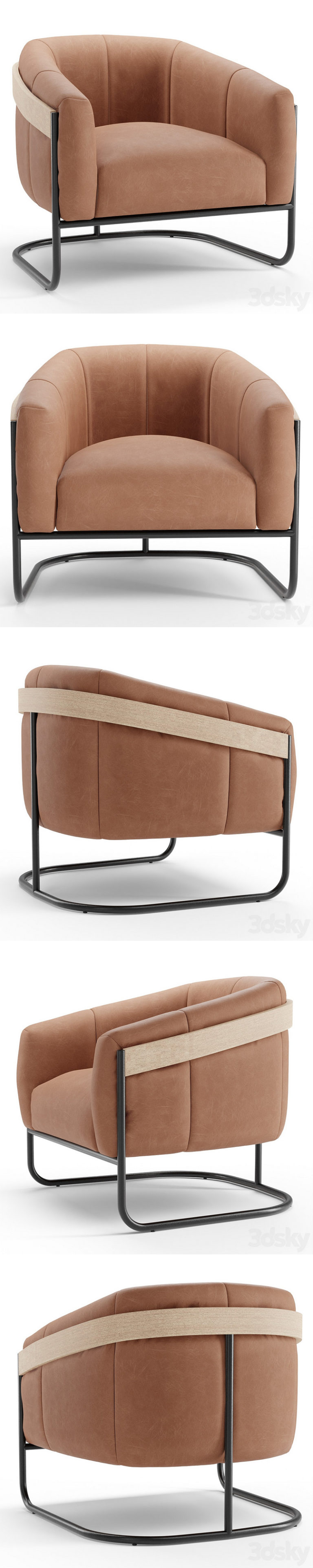 Desire FX 3d models | Dansby Lounge Chair – 3D Model