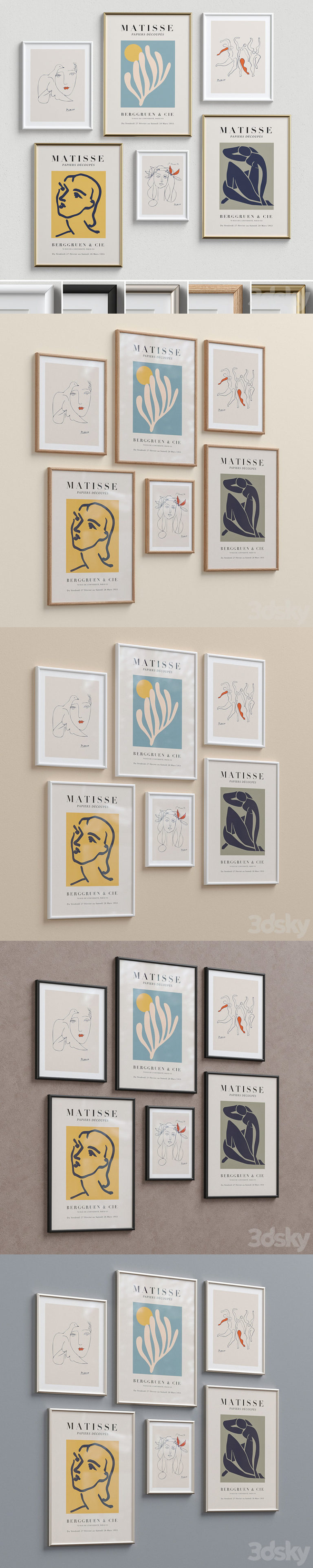 Desire FX 3d models | Wall Art Set 23 – 3D Model